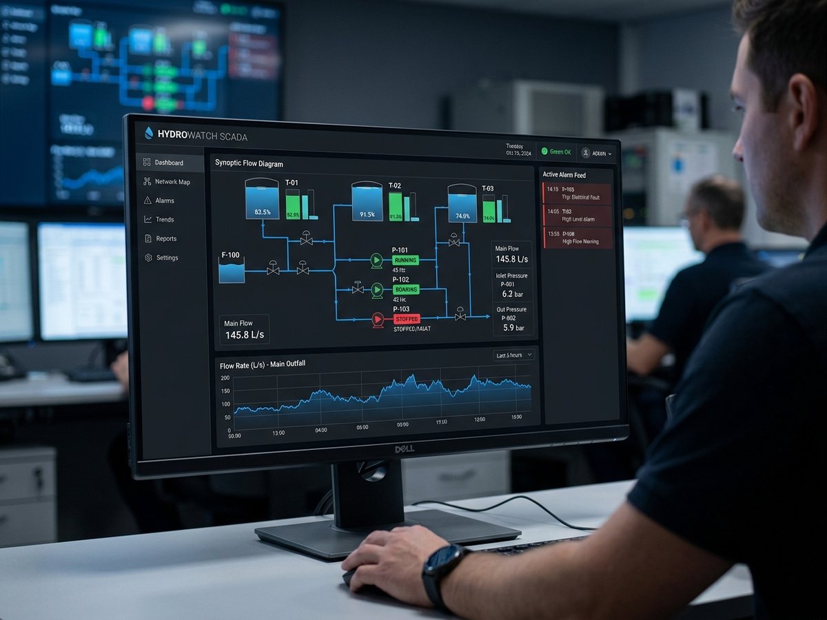Plataforma SCADA Zeus - Hidrosistemas Industria